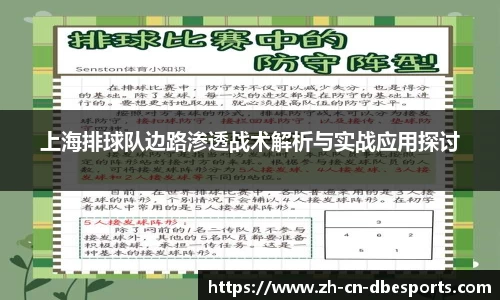 上海排球队边路渗透战术解析与实战应用探讨